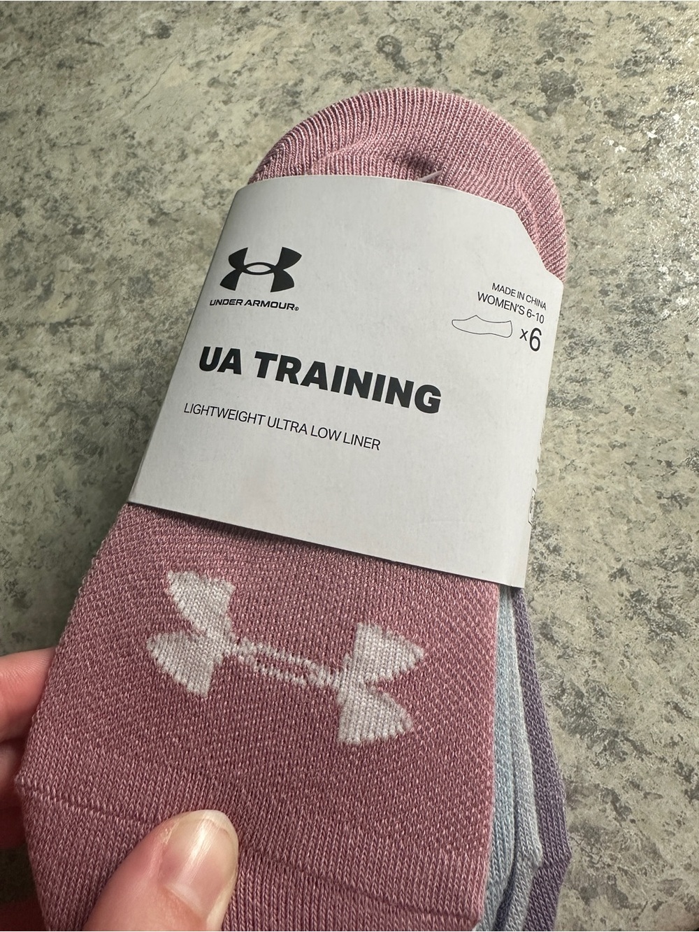 Under Armour Women's UA Training Lightweight No-Show Socks  (6-Pack)